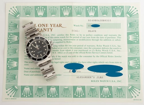Paper shot of Submariner