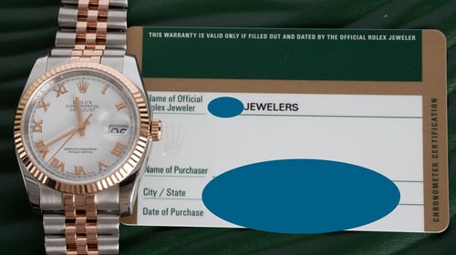 Paper shot of Datejust
