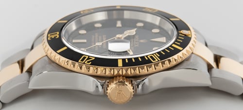 Crown Side Shot of Submariner Date