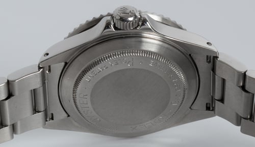 Caseback of Sea-Dweller 'Triple Six' MK4