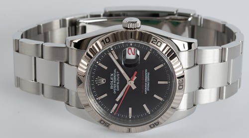 Front View of Datejust Turn-O-Graph 'Thunderbird'