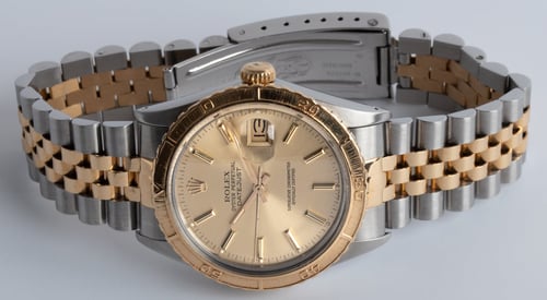 Front View of Datejust Turn-O-Graph 'Thunderbird'