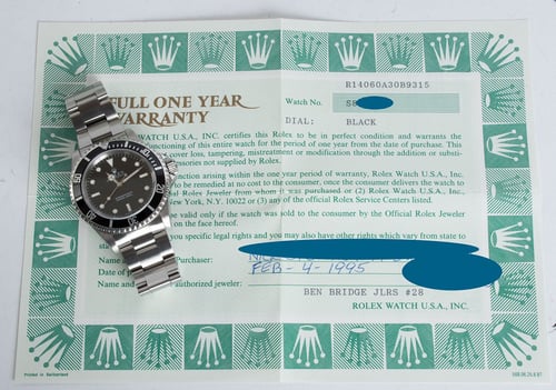 Paper shot of Submariner