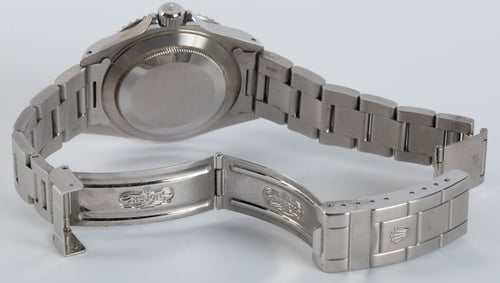 Open Clasp Shot of Submariner - unpolished