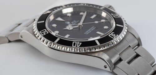 9' Side Shot of Submariner - unpolished