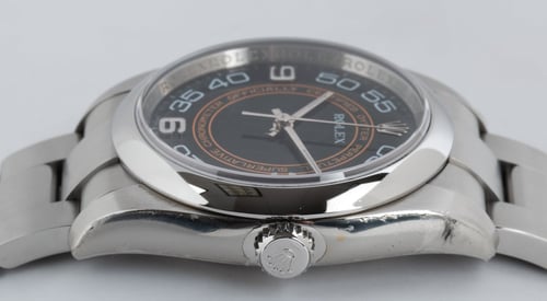 Crown Side Shot of Oyster Perpetual 36