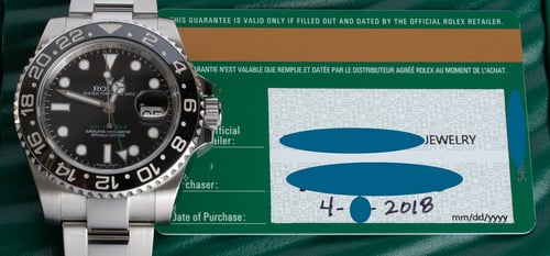 Paper shot of GMT-Master II
