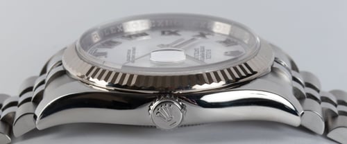Crown Side Shot of Datejust 36