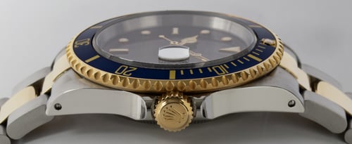 Crown Side Shot of Submariner Date