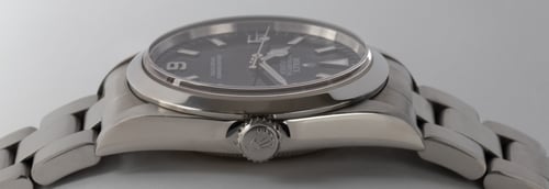 Crown Side Shot of Explorer 36MM