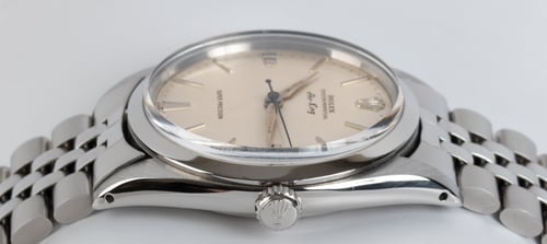 Crown Side Shot of Air-King Super Precision Oversize Vintage