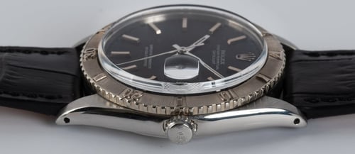 Crown Side Shot of Datejust 'Thunderbird'  Turn-O-Graph