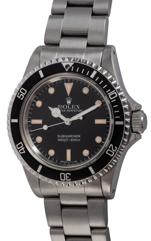 Rolex Submariner 5513 - SOLD OUT - 1987 Black Dial, Steel, 40mm