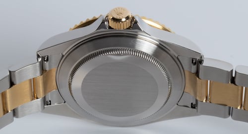 Caseback of Submariner Date