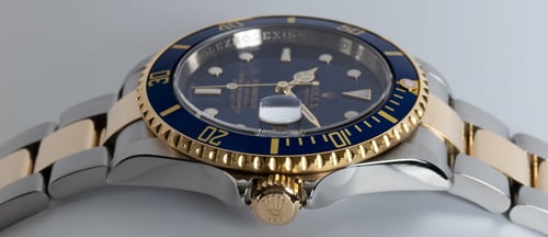 Crown Side Shot of Submariner Date