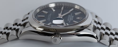 Crown Side Shot of Datejust 36
