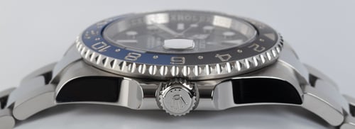 Crown Side Shot of GMT-Master II 'Batman'