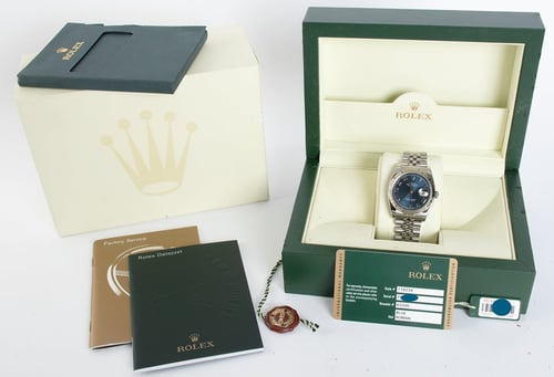 Box / Paper shot of Datejust 36