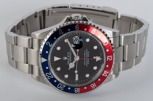 Front View of GMT-Master II 'Pepsi'