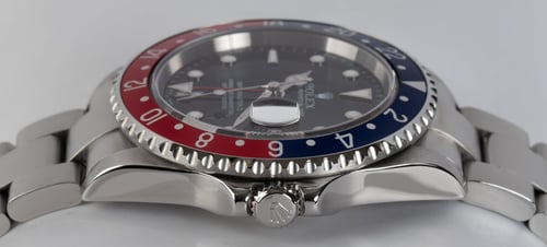 Crown Side Shot of GMT-Master II 'Pepsi'
