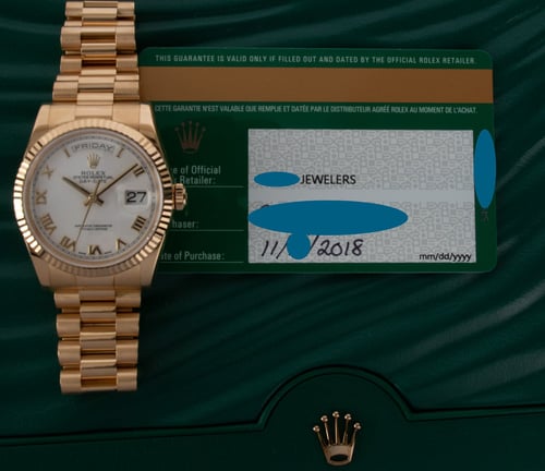 Paper shot of Day-Date President