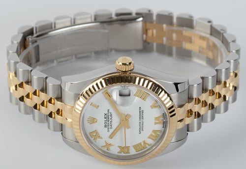 Front View of Datejust Midsize 31MM