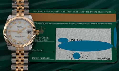 Paper shot of Datejust Midsize 31MM