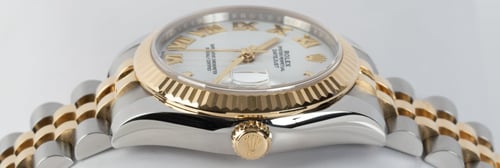 Crown Side Shot of Datejust Midsize 31MM