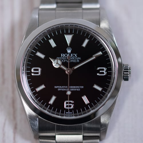 Extra Shot of Explorer 36MM 'Swiss Only'