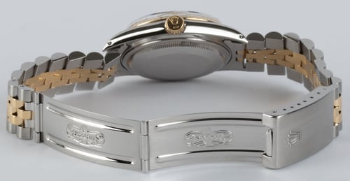 Open Clasp Shot of Datejust 36 'American Psycho'