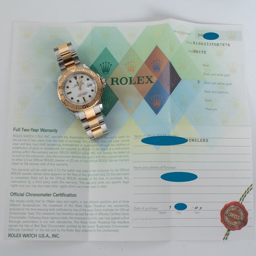 Paper shot of Yacht-Master