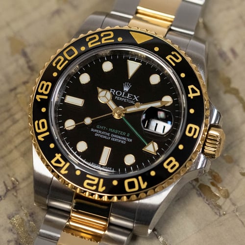 Stylied photo of  of GMT-Master II