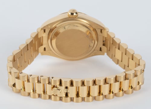 Rear / Band View of Ladies Datejust President 28