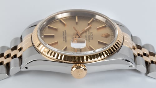 Crown Side Shot of Datejust 36