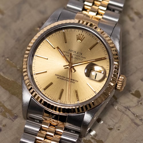 Stylied photo of  of Datejust 36