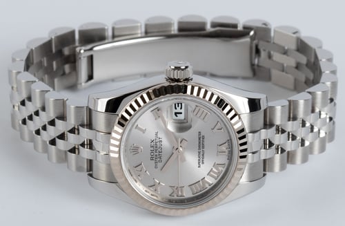 Front View of Ladies Datejust