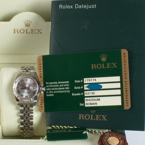 View in Box of Ladies Datejust