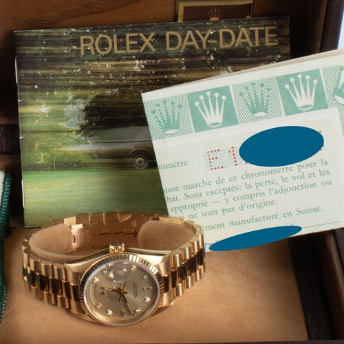 View in Box of Day-Date President