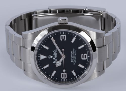 Front View of Explorer 39MM 'MK2' 'Full Lume'