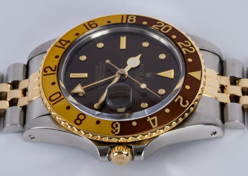 Crown Side Shot of GMT-Master 'Root Beer'
