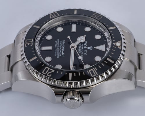 Crown Side Shot of Sea-Dweller Deepsea