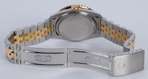 Open Clasp Shot of Datejust Turn-O-Graph 'Thunderbird'