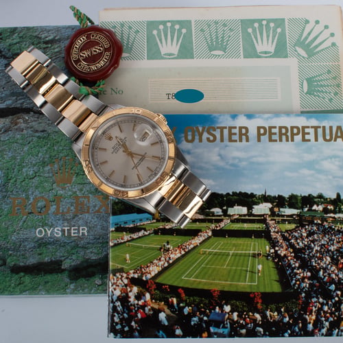 View in Box of Datejust Turn-O-Graph 'Thunderbird'