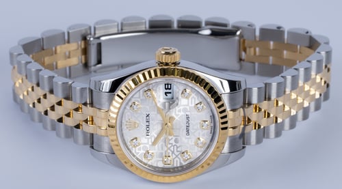 Front View of Ladies Datejust