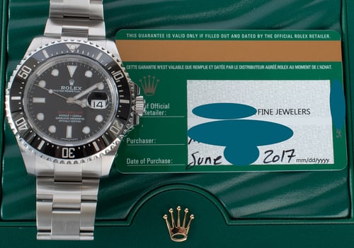 Paper shot of Sea-Dweller 43mm MK1