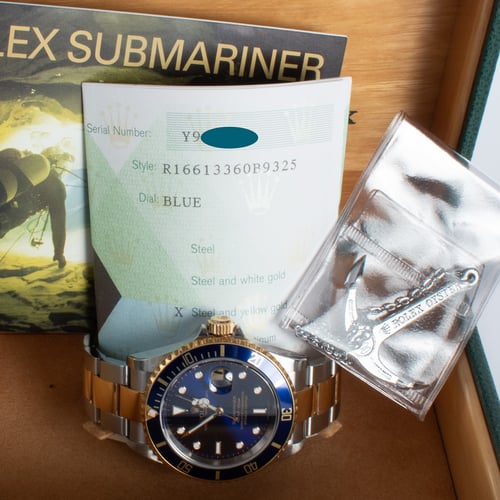 View in Box of Submariner Date