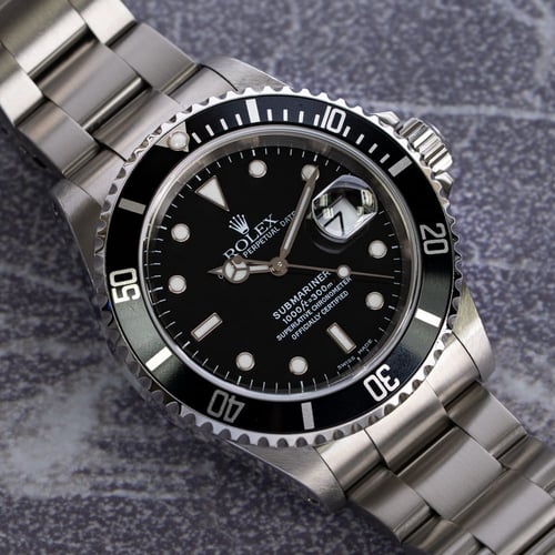 Stylied photo of  of Submariner Date