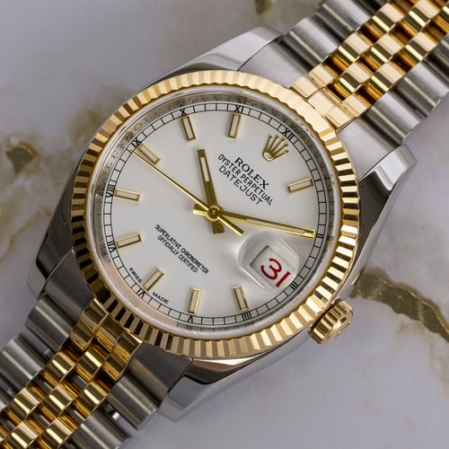 Stylied photo of  of Datejust 36