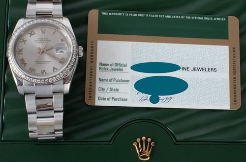 Paper shot of Datejust 36