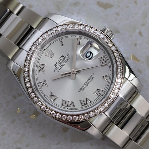 Stylied photo of  of Datejust 36